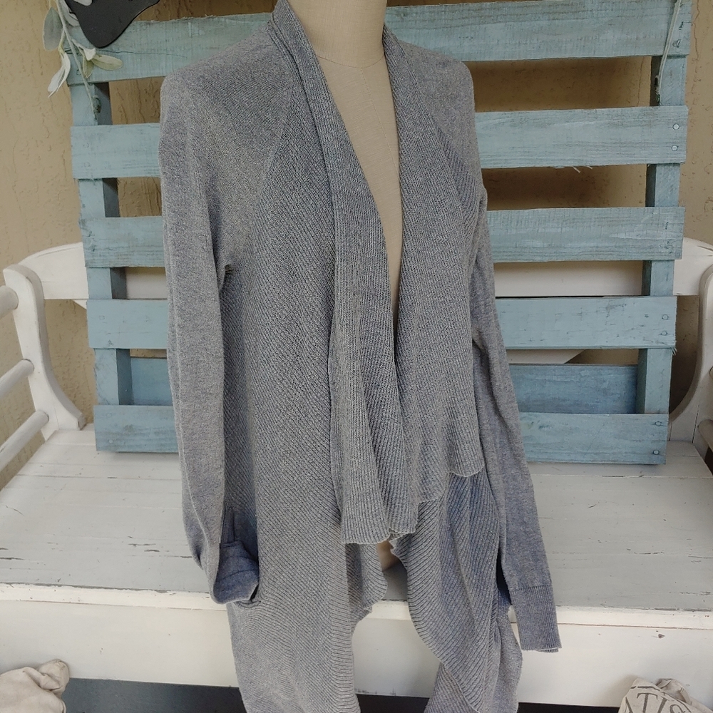 ❤SOLD❤  a.n.a. gray cardigan ,pockets